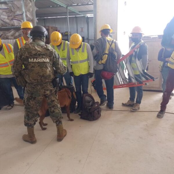 Aplican operativo ‘Construcción segura’ en la Zona Hotelera de Cancún.