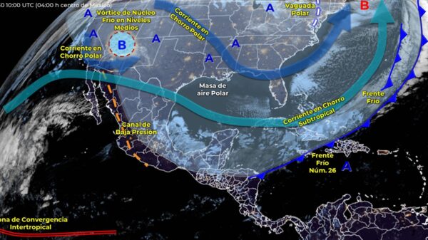 Pronóstico del clima para hoy domingo 31 de enero en Quintana Roo.