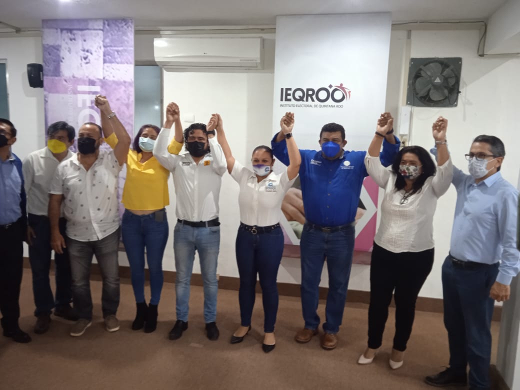“Juntos Haremos Historia en Quintana Roo y “Va por Quintana Roo”, las dos coaliciones del próximo proceso electoral