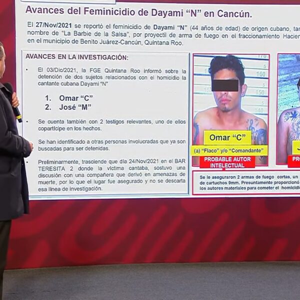 Feminicidas de “La Barbie de la salsa”, son vinculados a proceso