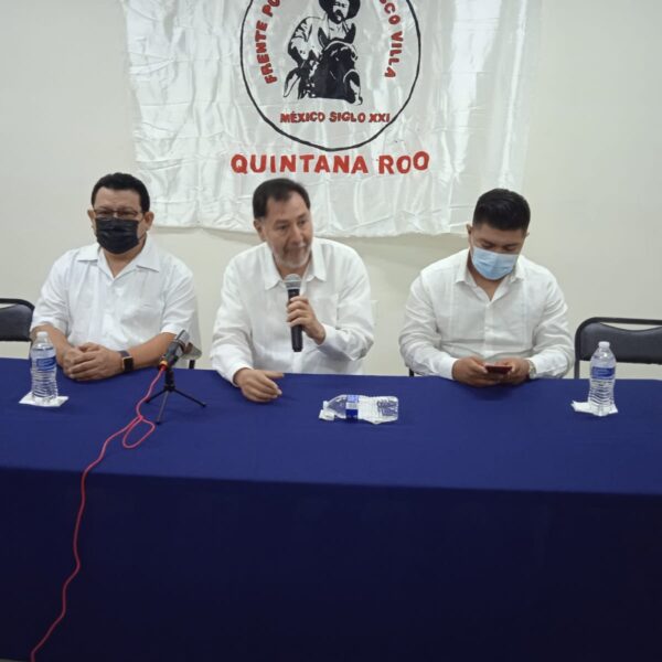 Rechaza Fernández Noroña acatar protocolo sanitario en Quintana Roo