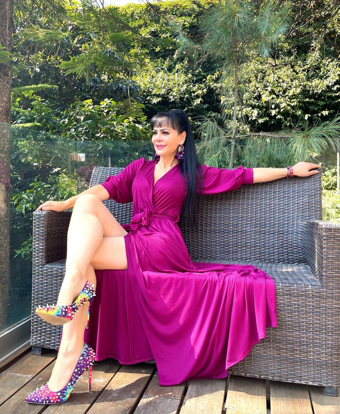 Maribel Guardia por segunda ocasión tiene Covid-19