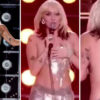 Miley Cyrus queda desnuda durante show de Año Nuevo