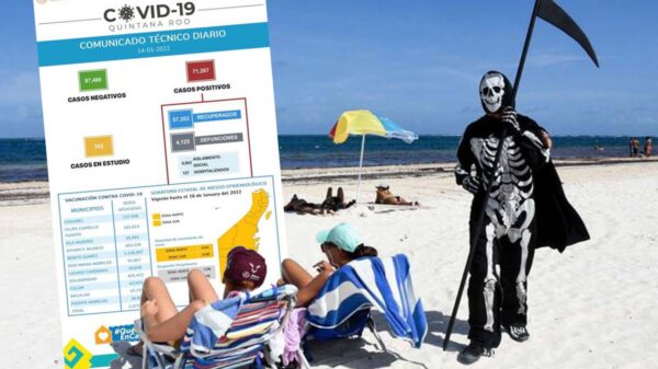 Vuelven muertes por covid-19 a Quintana Roo