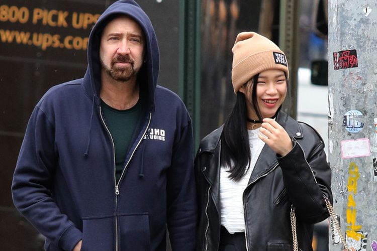 Nicholas Cage confirma que será padre a los 58 años con Riko Shibata