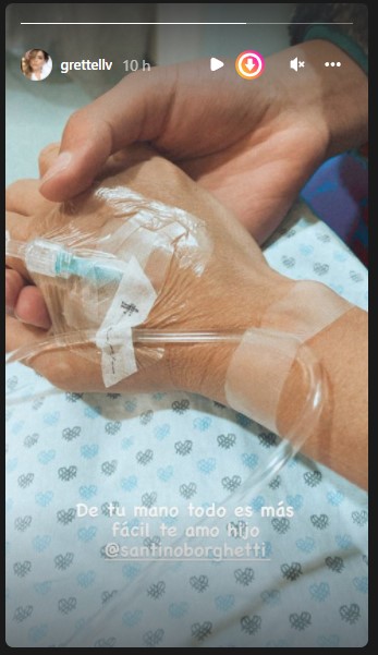 Pato Borghetti se solidariza con su ex Grettell Valdez por terrible enfermedad