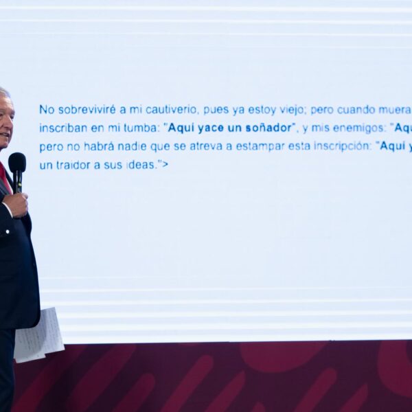 2022, año de Ricardo Flores Magón, conmemora AMLO su centenario luctuoso