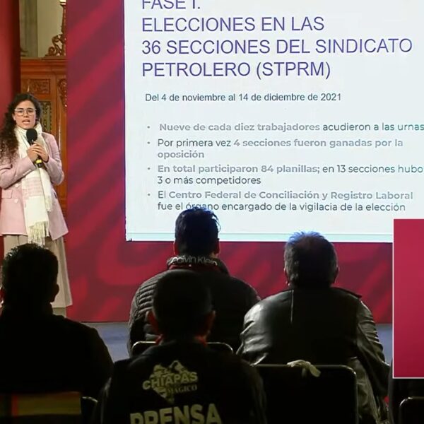 Elección sindical de petroleros, por voto “libre, secreto y directo”: Alcalde