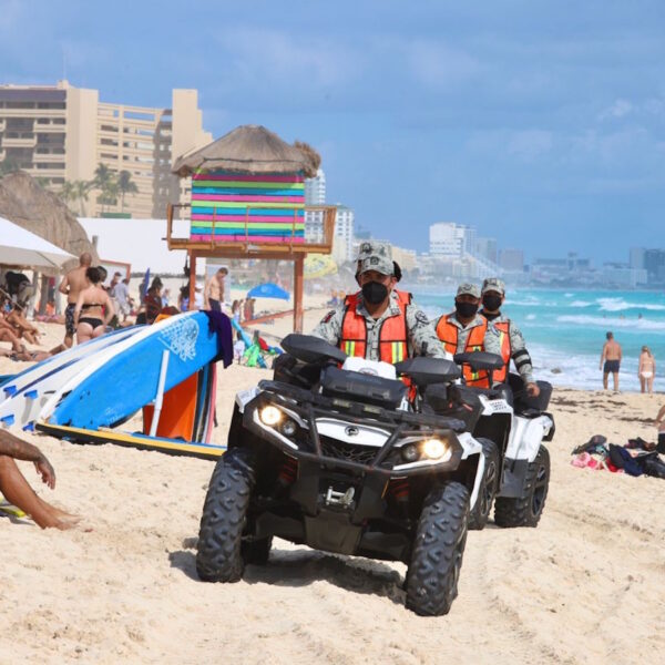 Turistas y visitantes seguros y protegidos en Quintana Roo