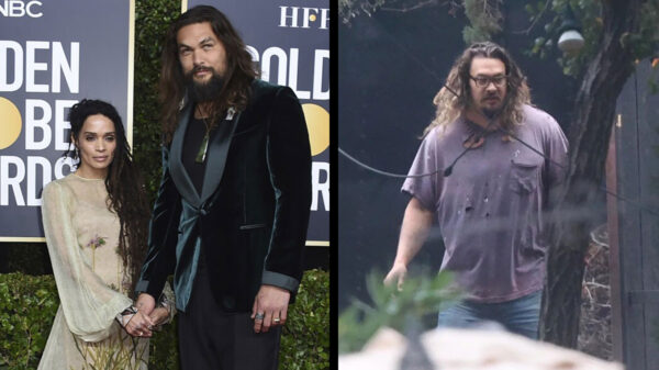 Tras divorcio, Jason Momoa sube bastante de peso