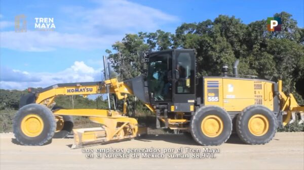 Iniciarán trabajos en tramo 5 del Tren Maya a más tardar el lunes