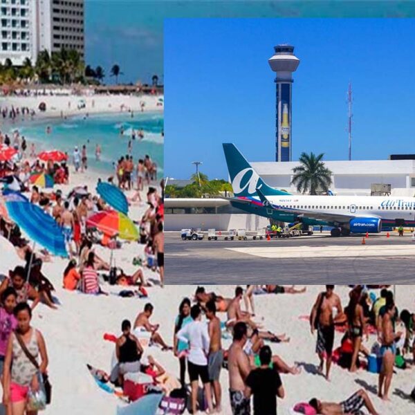 Quintana Roo recibió 5.5 millones de pasajeros en diciembre: Asur