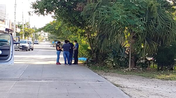 Amanece Cancún con el primer ejecutado del 2022.