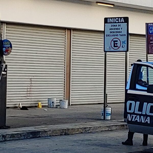 Balean a una menor en la zona de El Crucero de Cancún (VIDEO).