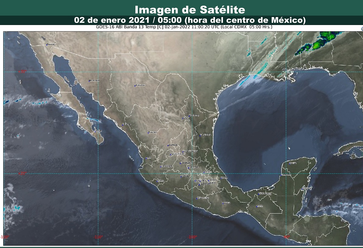 Pronóstico del clima para hoy 2 de enero de 2022 en Quintana Roo; probabilidad de lluvias fuertes y evento de “norte” para la entidad.