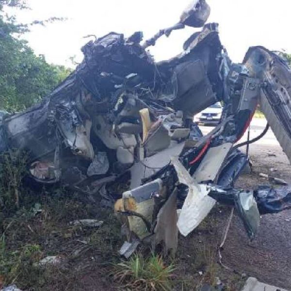 Carreterazo en Felipe Carrillo Puerto; seis heridos y una persona desaparecida.