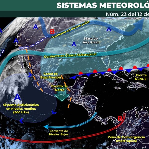 Pronóstico del clima para hoy miércoles 12 de enero en Quintana Roo.