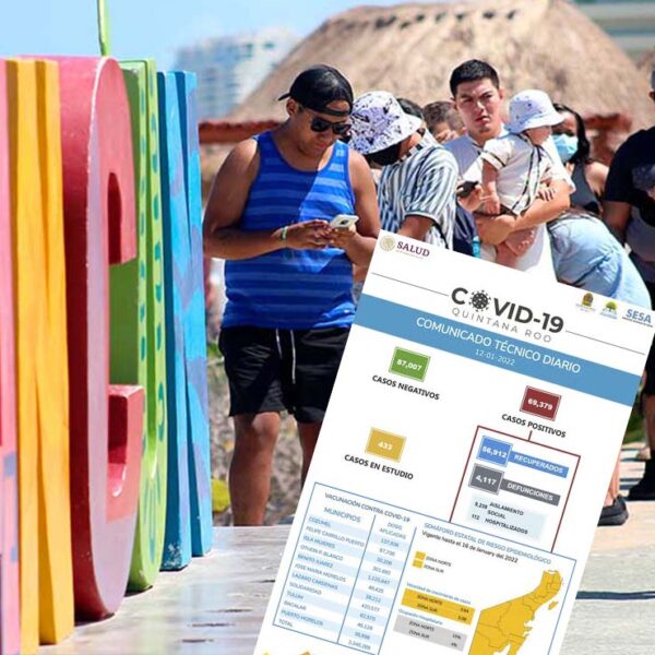 Continua el covid-19 ascenso imparable en Quintana Roo