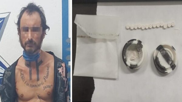 Detienen a un italiano con droga en Playa del Carmen.