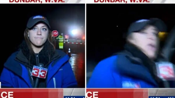 VIRAL: Atropellan a reportera en transmisión en vivo (VIDEO).