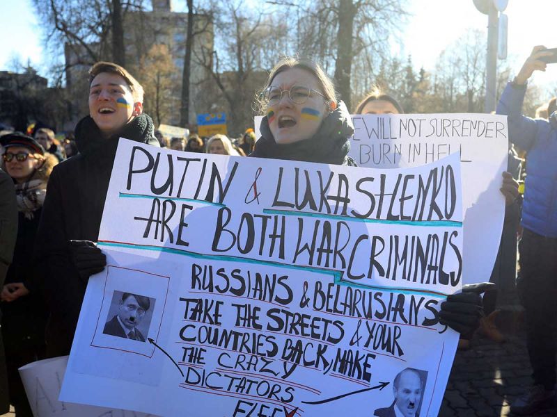 Acepta Ucrania diálogo con Rusia en territorio de Bielorrusia; Minutos antes, el presidente ruso Vladimir Putin acusó a Ucrania de "no aprovechar la oportunidad".