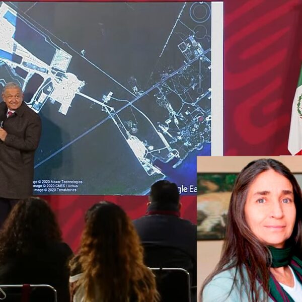 Julia Carabias “avienta la bolita” a Miguel Borge, por permiso a Vulcan