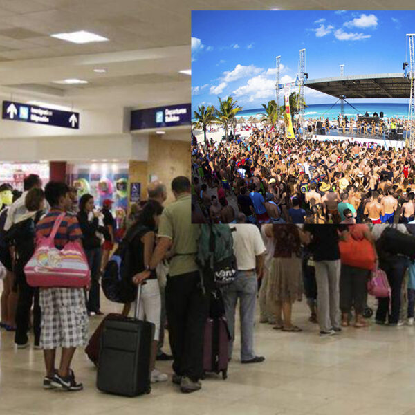 Registra Aeropuerto de Cancún 486 vuelos programados