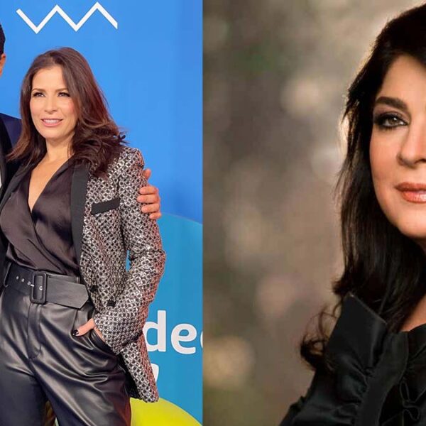 Alessandra Rosaldo reacciona a presunta boda falsa entre Eugenio Derbez y Victoria Ruffo