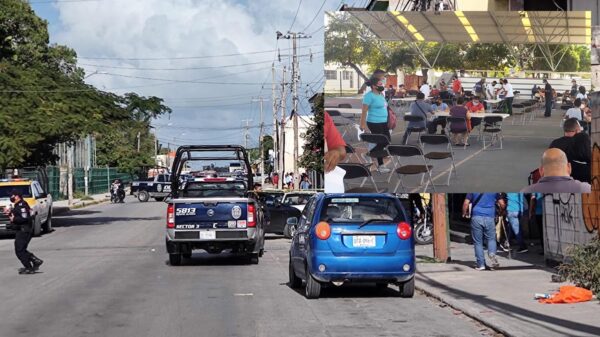 Pistolero en Cancún causa terror en inmediaciones de modulo de vacunación