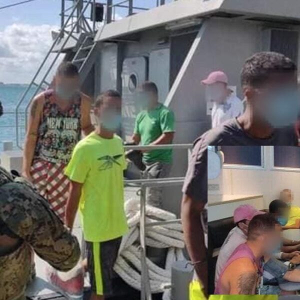 Rescatan Marina a "balseros" cubanos en el Canal de Yucatán