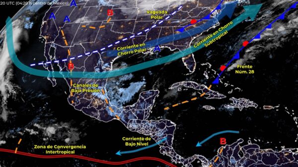 Pronóstico del clima para hoy viernes 11 de febrero en Quintana Roo.