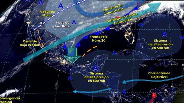 Pronóstico del clima para hoy viernes 18 de febrero en Quintana Roo.