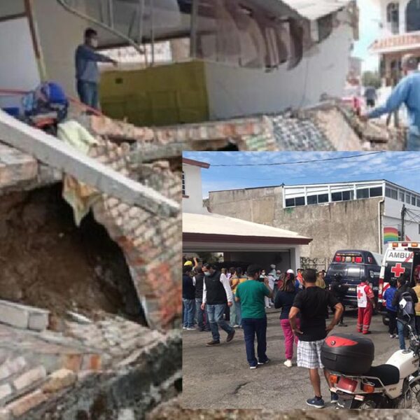 Derrumbe en guardería del IMSS deja 7 menores lesionados