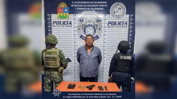 Cae sujeto empistolado en Playa Del Carmen