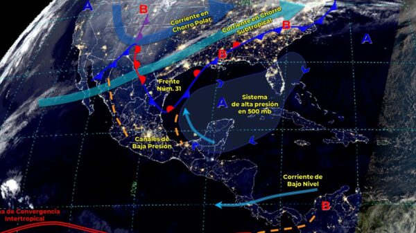 Pronóstico del clima para hoy jueves 24 de febrero en Quintana Roo.