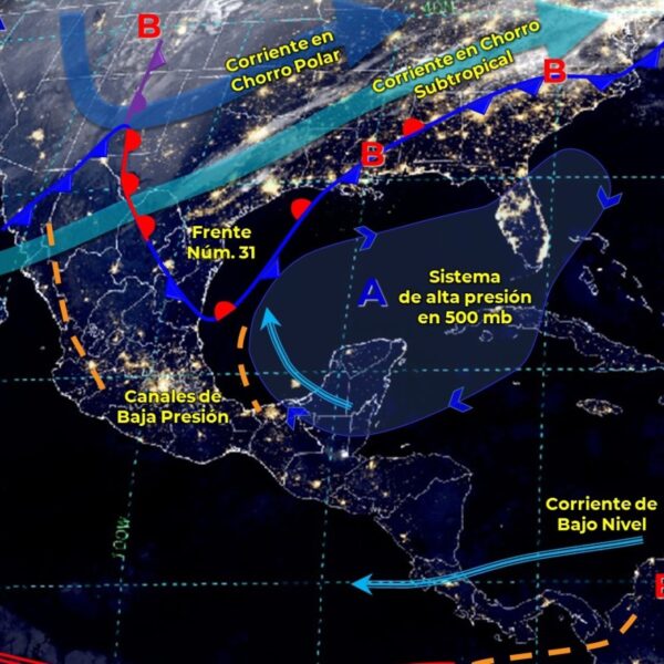 Pronóstico del clima para hoy jueves 24 de febrero en Quintana Roo.