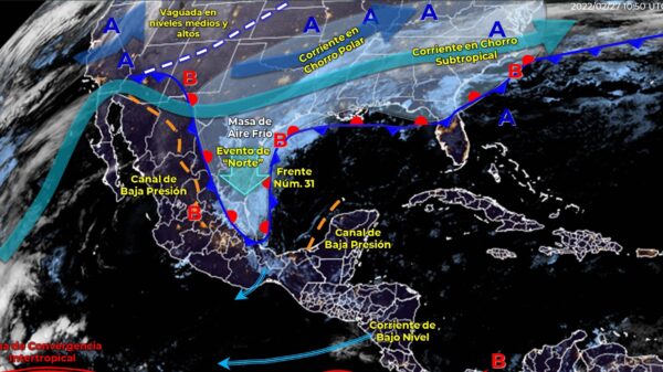 Pronóstico del clima para hoy domingo 27 de febrero en Quintana Roo.