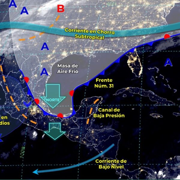 Pronóstico del clima para hoy lunes 8 de febrero en Quintana Roo.