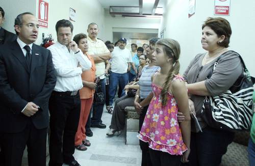 Reclamos de los familiares de las víctimas en la Guardería ABC de Hermosillo, a Felipe Calderón.