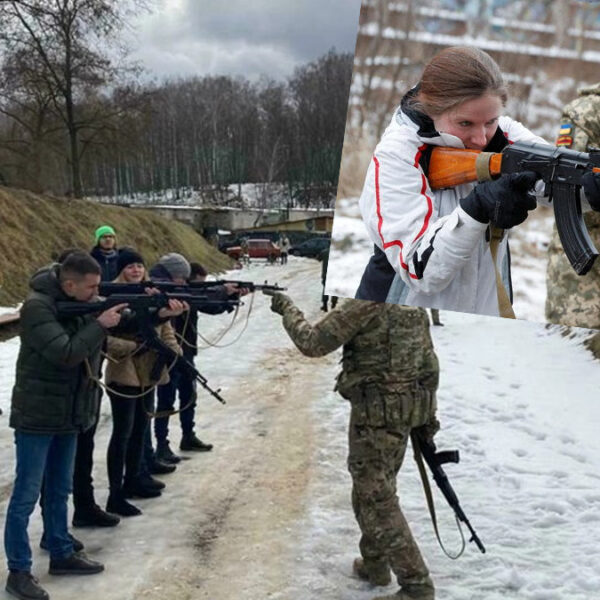 Ante inminencia de guerra, entrena Ucrania a la población civil