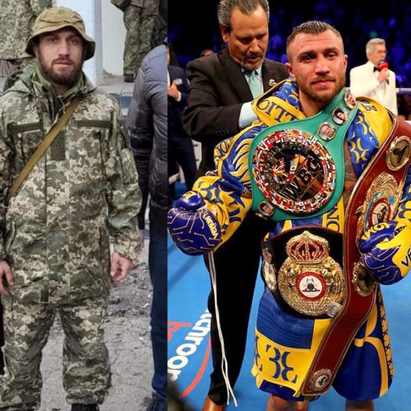 Lomachenko deja los guantes y toma un fusil en defensa de Ucrania