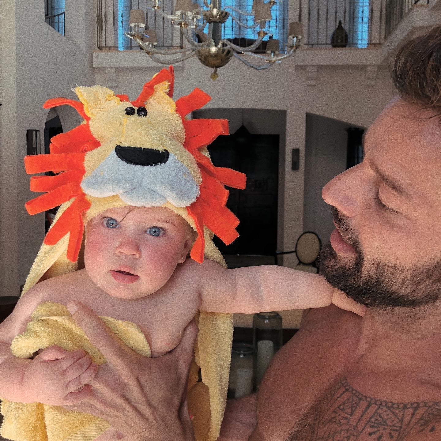 Ricky Martin confiesa que su hija Lucía es la jefa de su casa