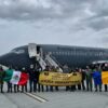 Aterriza avión en Rumania para repatriar a mexicanos