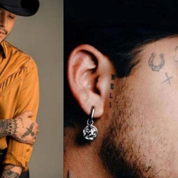 ¿Se hizo el brochazo? Christian Nodal se borra los tatuajes de Belinda