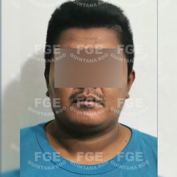 Detienen en Cancún a presunto feminicida.