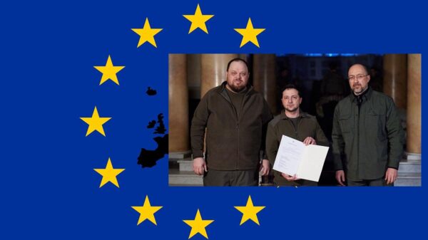Zelenski firma solicitud para ingreso de Ucrania a la Unión Europea