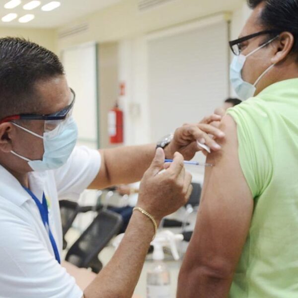 La vacunación contra la influenza estacional registra un avance del 86.12 por ciento