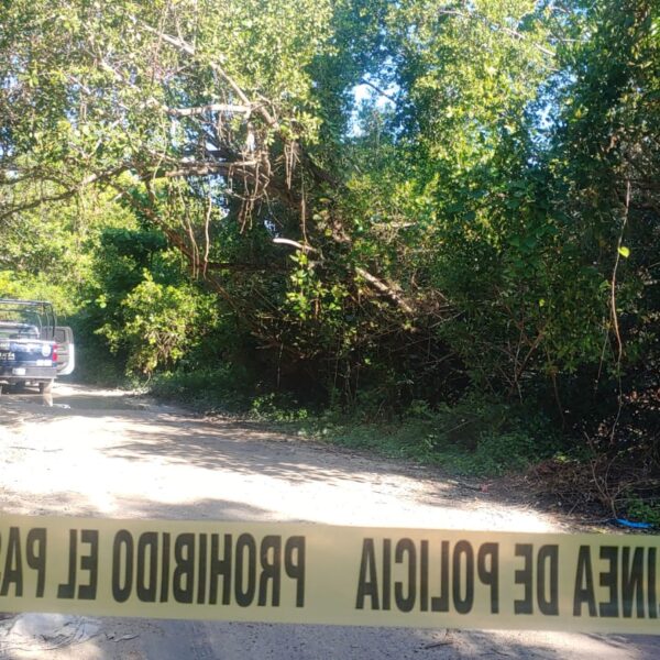 Hallan a un ejecutado por la entrada a la Laguna Manatí (VIDEO).