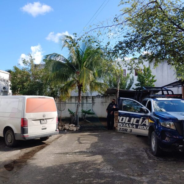 Reportan disparos contra una vivienda en Villas Otoch Paraíso de Cancún.