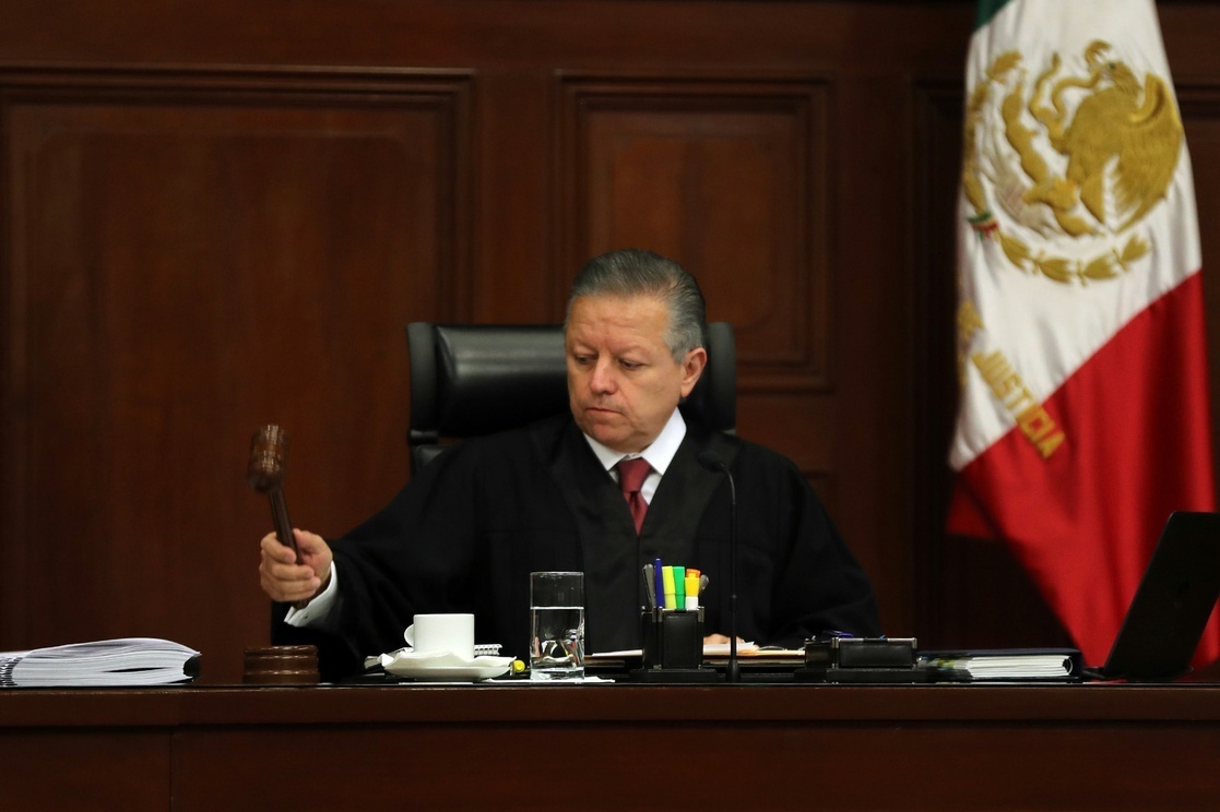 El ministro presidente de la Suprema Corte de Justicia de la Nación, Arturo Zaldívar Lelo de Larrea.